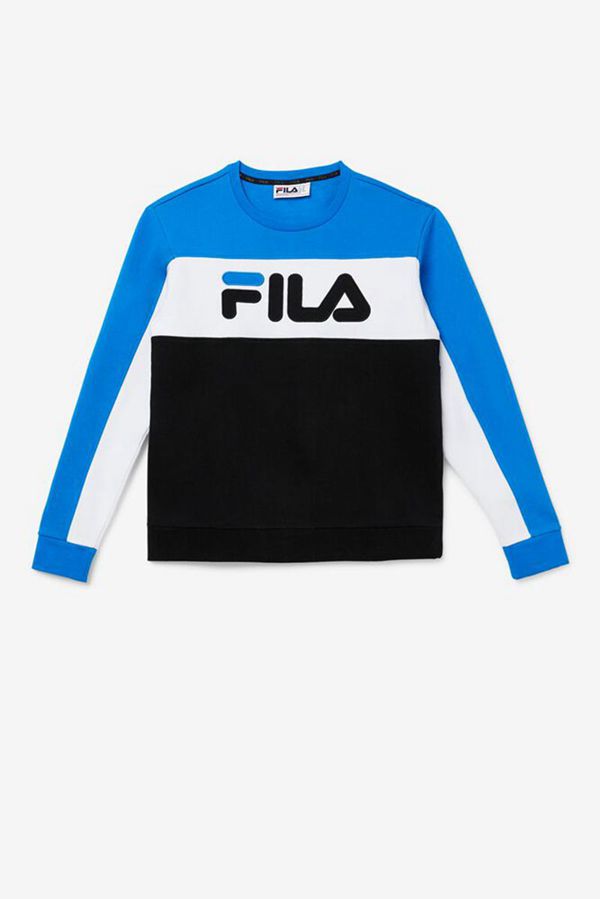 Moletons Fila Homem Multicoloridas - Fila Lesner Fleece Crew Portugal Lisboa,SKDG-15869